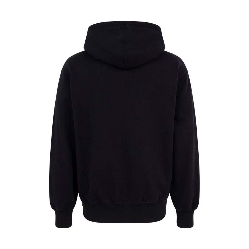 Sudadera Con Capucha Supreme Logo Embroide Negras | Supreme 118WY